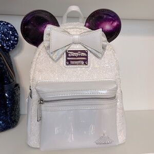 Loungefly Disney Minnie Mouse Main Attraction Space Mountain Backpack